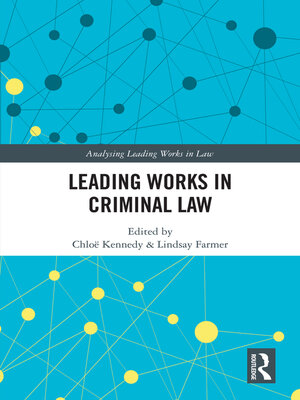 cover image of Leading Works in Criminal Law